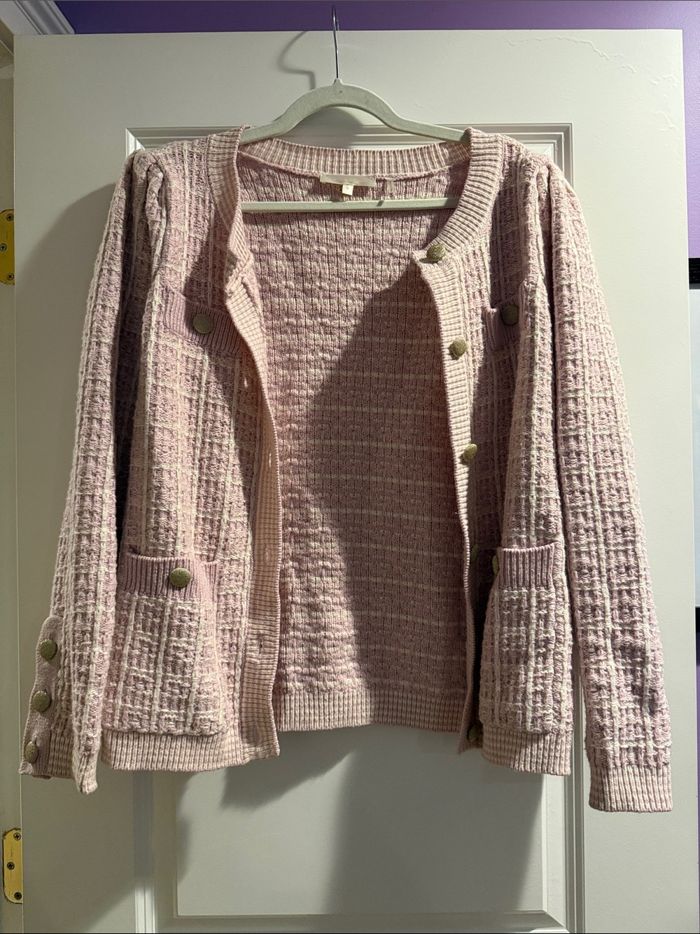 Love shack fancy Rollins sweater jacket